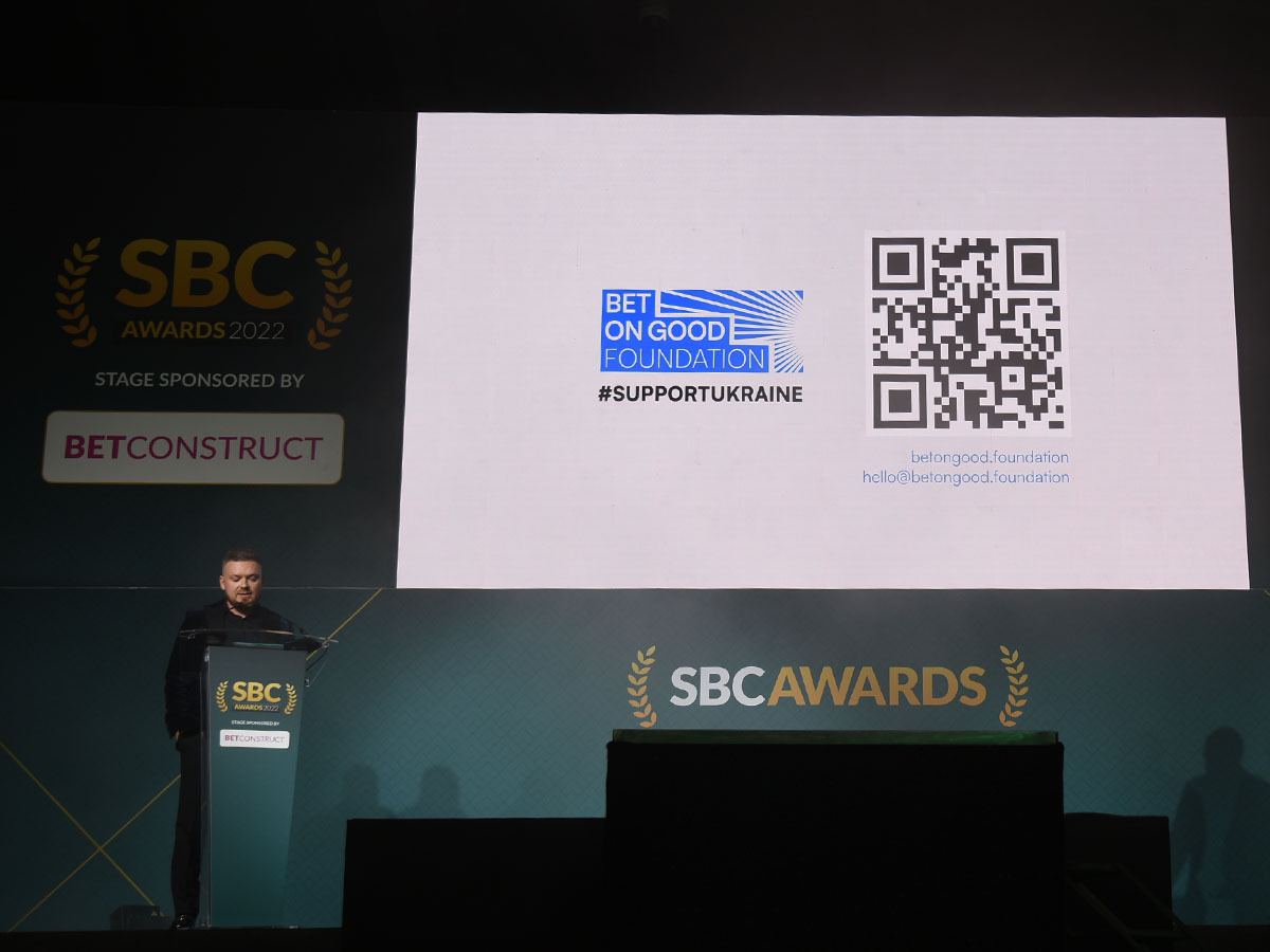 Peter Korpusenko at SBC Awards